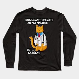 Physician Medicine Doc - Medical Cat Doctor T-Shirt Long Sleeve T-Shirt